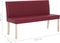vidaXL - Bankje - 139,5 - cm - kunstleer - wijnrood