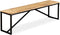 vidaXL - Bankje - 160x35x45 - cm - massief - mangohout