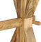 vidaXL - Bankje - 160x35x45 - cm - massief - mangohout