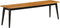 vidaXL - Bankje - 160x40x45 - cm - massief - mangohout - en - ijzer