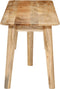 vidaXL - Bankje - 160x40x45 - cm - massief - mangohout