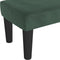 vidaXL - Bankje - 70x30x30 - cm - fluweel - donkergroen