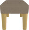 vidaXL - Bankje - 70x30x30 - cm - stof - taupe