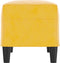 vidaXL - Bankje - 70x35x41 - cm - fluweel - geel