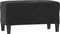 vidaXL - Bankje - 70x35x41 - cm - fluweel - zwart