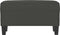 vidaXL - Bankje - 70x35x41 - cm - microvezelstof - donkergrijs