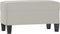 vidaXL - Bankje - 70x35x41 - cm - microvezelstof - lichtgrijs