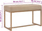 vidaXL - Bankje - 80 - cm - fluweel - beige