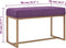 vidaXL - Bankje - 80 - cm - fluweel - paars
