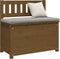 vidaXL - Bankje - 80x41x77 - cm - massief - grenenhout - honingbruin