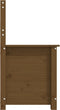 vidaXL - Bankje - 80x41x77 - cm - massief - grenenhout - honingbruin