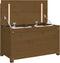 vidaXL - Bankje - 80x41x77 - cm - massief - grenenhout - honingbruin