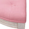 vidaXL - Bankje - 81,5x41x49 - cm - fluweel - roze