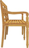 vidaXL - Bankje - Batavia - 150 - cm - massief - teakhout