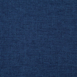 vidaXL - Bankje - met - opbergvak - 116 - cm - polyester - blauw