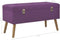 vidaXL - Bankje - met - opbergvak - 80 - cm - fluweel - paars