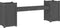 vidaXL - Bankje - met - plantenbakken - 180x36x63 - cm - grenenhout - grijs