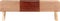 vidaXL - Bankje - turnbok - 160 - cm - echt - leer - en - massief - acaciahout - bruin