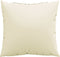 vidaXL - Bankkussens - 4 - st - 40x40 - cm - stof - crèmekleurig
