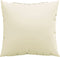 vidaXL - Bankkussens - 4 - st - 50x50 - cm - stof - crèmekleurig