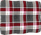 vidaXL Bankkussens pallet 2 st ruitpatroon rood