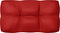 vidaXL - Bankkussens - pallet - 7 - st - rood