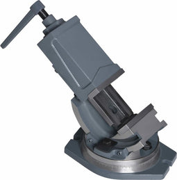 vidaXL - Bankschroef - met - 2 - assen - kantelbaar - 100 - mm