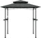 vidaXL - Barbecue-overkapping - 240x150x243 - cm - staal - antracietkleurig