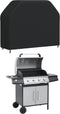 vidaXL - Barbecuehoes - 162x61x122 - cm - 420D - oxford - zwart