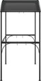 vidaXL - Barbecuepaviljoen - met - zijplanken - 220x115x230 - cm - staal - antraciet