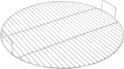 vidaXL - Barbecuerooster - met - handgrepen - rond - Ø54 - cm - 304 - roestvrij - staal