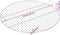 vidaXL - Barbecuerooster - met - handgrepen - rond - Ø54 - cm - 304 - roestvrij - staal