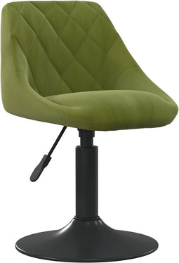 vidaXL - Barkruk - fluweel - lichtgroen