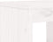vidaXL - Barkrukken - 2 - st - 40x36x75 - cm - massief - grenenhout - wit