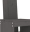 vidaXL - Barkrukken - 2 - st - 40x42x120 - cm - massief - grenenhout - grijs