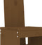 vidaXL - Barkrukken - 2 - st - 40x42x120 - cm - massief - grenenhout - honingbruin
