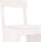 vidaXL - Barkrukken - 2 - st - 40x48,5x115,5 - cm - massief - grenenhout - wit
