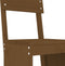 vidaXL - Barkrukken - 2 - st - 40x48,5x115,5 - cm - massief - grenenhout - honingbruin