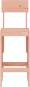 vidaXL - Barkrukken - 2 - st - 40x48,5x115,5 - cm - massief - douglashout