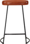 vidaXL - Barkrukken - 2 - st - 41x29x62 - cm - donkerbruin