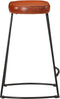 vidaXL - Barkrukken - 2 - st - 41x29x62 - cm - donkerbruin