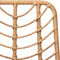 vidaXL - Barkrukken - 2 - st - 45x56x103,5 - cm - PE-ratten - en - staal