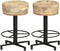 vidaXL - Barkrukken - 2 - st - 52 - cm - massief - mangohout