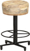 vidaXL - Barkrukken - 2 - st - 52 - cm - massief - mangohout