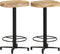 vidaXL - Barkrukken - 2 - st - 66 - cm - massief - mangohout