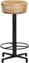 vidaXL - Barkrukken - 2 - st - 66 - cm - massief - mangohout