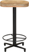 vidaXL - Barkrukken - 2 - st - 66 - cm - massief - mangohout