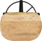 vidaXL - Barkrukken - 2 - st - 66 - cm - massief - mangohout