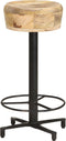 vidaXL - Barkrukken - 2 - st - 66 - cm - massief - mangohout
