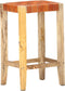 vidaXL - Barkrukken - 2 - st - 75 - cm - echt - leer - bruin